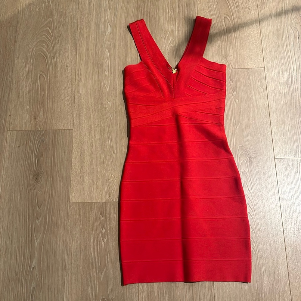Red dress